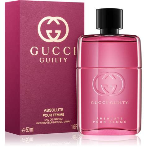 gucci absolute pour femme 50ml|gucci guilty for women usa.